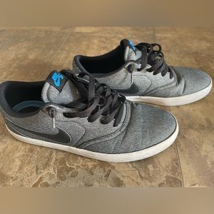 Nike Check Solarsoft canvas shoes black & gray